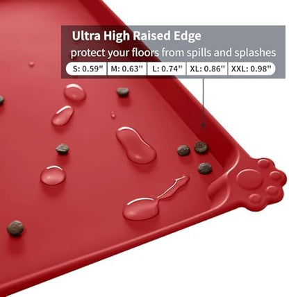 Reopet Silicone Pet Feeding Mat - Waterproof & Non-Slip Dog Cat Placemat - Image 3