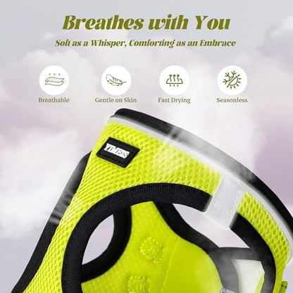No Pull Dog Puppy Harness and Leash Set Reflective Mesh Vest X-Small - Image 3