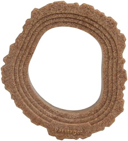 Dogwood Ring Dog Chew Toy, Durable Real-Wood Blend, Natural Flavor & Texture, Keeps Dogs Busy, Moderate Chewers, USA Made Materials, Small Breeds up to 35 lbs, 4.1" by Pupstages