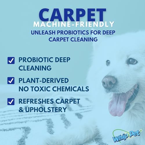 Whip-Pet Pet Odor Eliminator and Stain Remover - Enzymatic Cleaner for Dog Urine and Carpet Odor Eliminator - Pet Odor Remover - 128 fl oz / 3.78L - Image 3