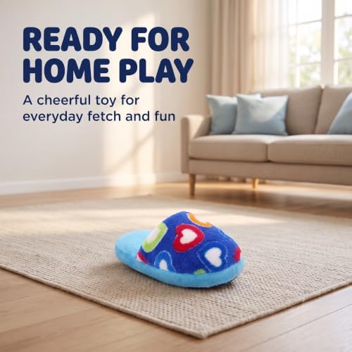 Flip-Flop Style Dog Toy Pet Puppy Chew Squeaky Squeaker Sound Plush Slipper Shape Pet Supplies,Style 2 Automatic Ball Launchers - Image 3