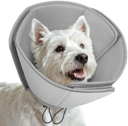 AOFITEE Soft Dog Cone Collar, Adjustable Cone for Dogs to Stop Licking by AOFITEE