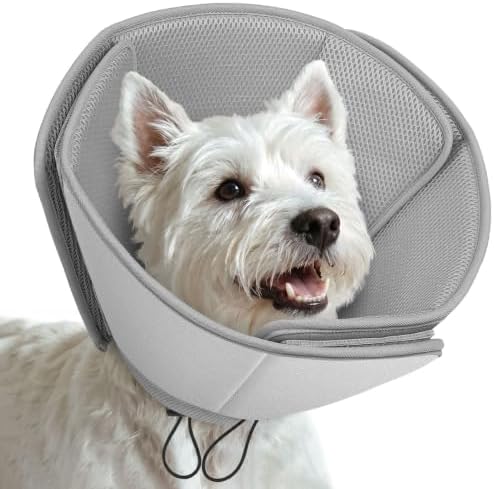 AOFITEE Soft Dog Cone Collar, Adjustable Cone for Dogs to Stop Licking by AOFITEE