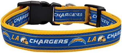 NFL PET Collar Los Angeles Chargers Dog Collar, Large Football Team Collar for Dogs & Cats. A Shiny & Colorful Cat Collar & Dog Collar Licensed by The NFL - Image 2