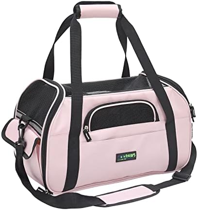 JESPET Soft-Sided Airline-Approved Dog & Cat Carrier Travel Bag by JESPET