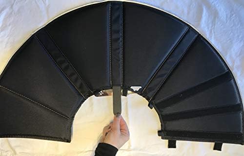 All Four Paws Comfy Cone Pet Cone for Dogs, Cats, Large, Tan - Comfortable Soft Dog Cone Collar Alternative for After Surgery, Wound Care, Spay, Neuter - Dog and Cat Recovery Elizabethan-Collar - Image 5