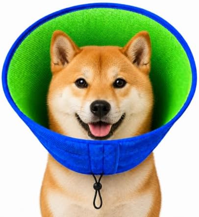 Soft Dog Cone Recovery Collars & Cones After Surgery for XLarge Dogs by LHNTGR