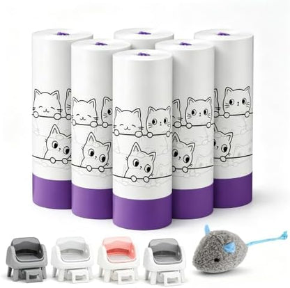 120 Count Automatic Cat Litter Box Liners for Petpivot 12（ Not Fit As 11 ） by PuechAxe