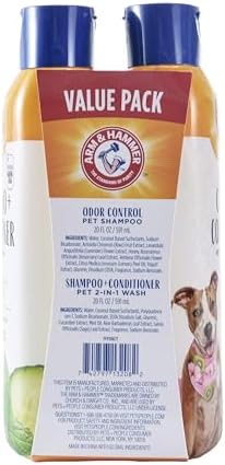 Arm & Hammer Dog Shampoo Combo Pack, Kiwi and Cucumber Mint Scent, 20 Fl Oz - Image 5