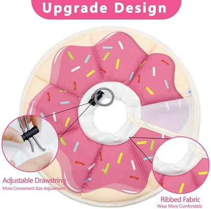 Soft Adjustable Cat Cone Collar, Comfortable Cat Recovery Collar - Image 4
