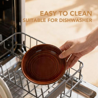 Havniva Elevated Cat Bowls, Ceramic Cat Bowl with Bamboo Stand Wide Opening - Image 7