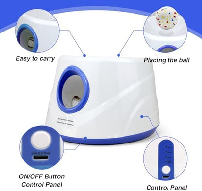 Automatic Dog Ball Launcher, 6 ETPU Balls, 20-45ft Distance - Image 4