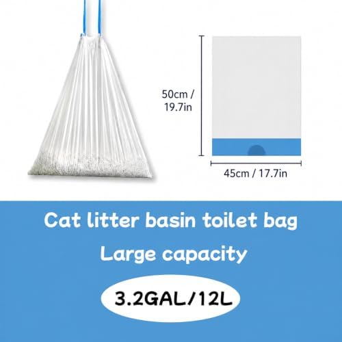90-Count Liners for Self-Cleaning Cat Litter Boxes, 18 x 20 in - Image 5