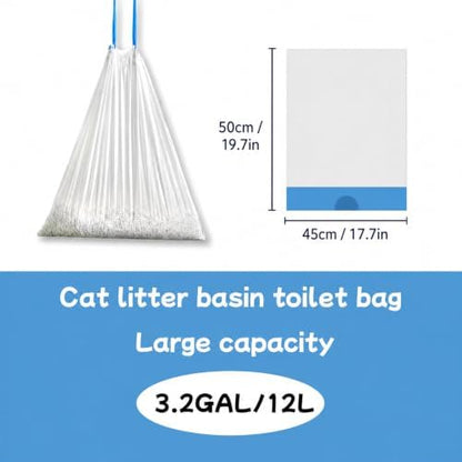 90-Count Liners for Self-Cleaning Cat Litter Boxes, 18 x 20 in - Image 5