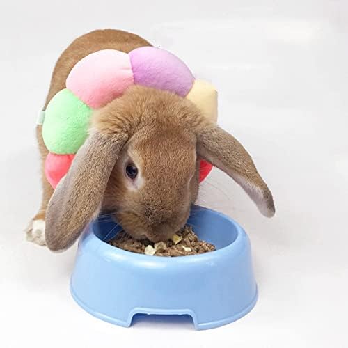 Adjustable Rabbit Protection Cone Collar,Soft Pet Recovery Collar for Rabbit/Chinchilla/Guinea Pigs/Kitten After Surgery Wound Healing,Elizabeth Neck Recovery E-Collar for Small Animals (S) - Image 4