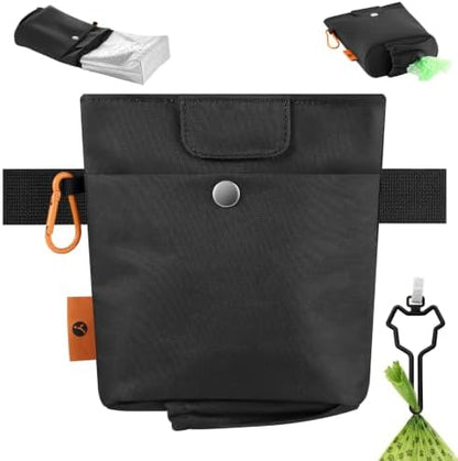 FOREGOER Dog Treat Pouch with Washable Lining, 4 Cup Training Bag Outdoor by FOREGOER