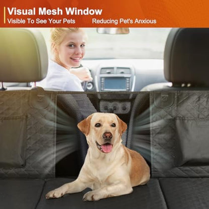 Vailge Dog Car Seat Cover, Dog Hammock for Car Backseat, Non Inflatable seat Cover for Back seat,Hard Bottom Back Seat Protector for Cars,Trucs & SUVs - Image 3