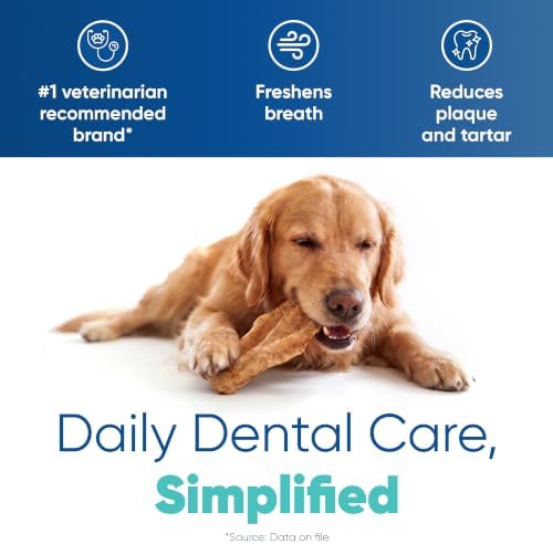 Virbac C.E.T. Enzymatic Oral Hygiene Chews for Dogs, Tartar Control, Medium - Image 3