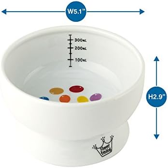 Necoichi Raised Cat Water Bowl, Whisker-Friendly (Jelly Bean, Regular) - Image 6
