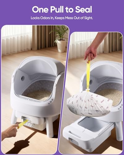 180 Count Automatic Cat Litter Bags for Pet Pivot 11/12 - Image 5