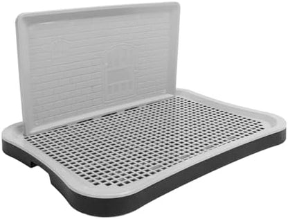 Dog Potty Tray with High Wall, 20.8x14.96 Indoor Pet Pee Pad Holder,Puppy Training Holder,Bathroom Dog Litter Box, Pet Toilet for Small and Medium Dogs,Housebreaking Supplies, Pet Products by Unknown