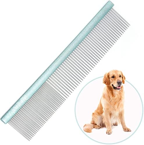 10inches Large Dog Metal Grooming Combs for Shedding Matted Hair. by LBMBAIC