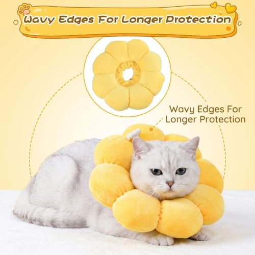 Cat Cone Collar, Adjustable Cat Recovery Collar - Image 3