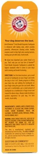 Arm & Hammer Fresh Breath Enzymatic Dog Toothpaste, Vanilla Ginger, 2.5 Oz - Image 6
