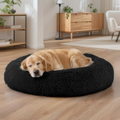 Dog Beds Large Sized Dog and Cats, 32in Pet Beds for Large Pet (Black) - Image 5