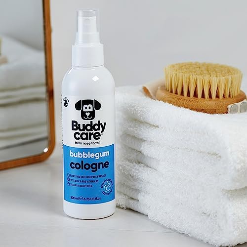 Buddycare Dog Cologne - Bubblegum - 200ml - Sweet and Playful Scented Dog Cologne - Refreshes Between Dog Washes - Image 5