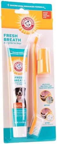 Arm & Hammer Enzymatic Dog Dental Care Kit, Chicken Flavor, 2.5 Oz Tube - Image 5