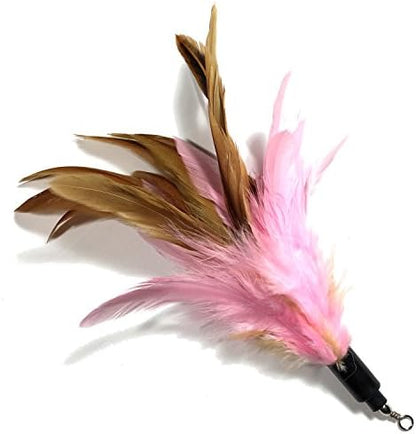 Pet Fit for Life 7 Piece - Plus Bonus - Replacement Feathers and Soft Furry for Interactive Cat and Kitten Toy Wands… - Image 6