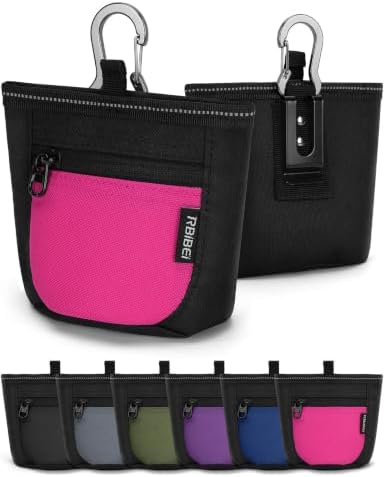 1¼-Cup Magnetic Closures Dog Training Treat Pouch with Clip (Pink) by Unknown