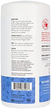 SKOUT'S HONOR Pet Grooming Wipes for Dogs and Cats, 80 Count - Image 2