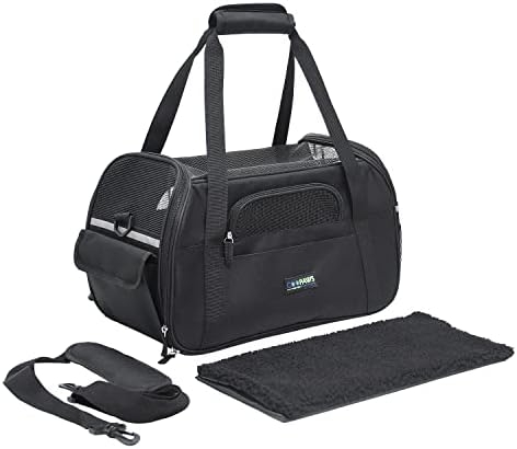 JESPET Soft-Sided Airline-Approved Dog & Cat Carrier Travel Bag - Image 4