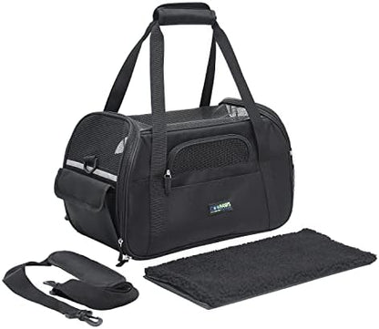 JESPET Soft-Sided Airline-Approved Dog & Cat Carrier Travel Bag - Image 4