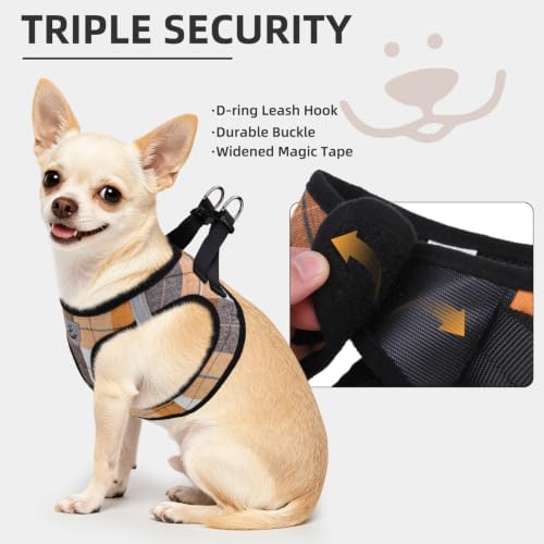 PUPTECK Dog Harness, Collar and Leash Set No Pull for Small Medium Sized - Image 5
