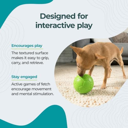 Jolly Pets Mini Soccer Ball Dog Toy, 4 in, Orange - Durable - Image 3