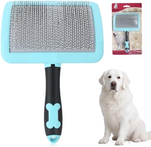 KEUYE Great Pyrenees Brush for De-Shedding and Fluffing Grooming by KEUYE