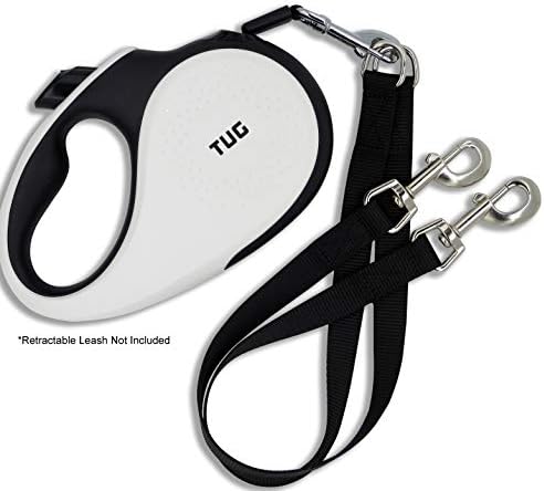Anti-Chew Extension for Retractable Leashes (2 Pack); Can Also Be Used As A Dual Dog Leash Attachment/Leash Splitter for Walking Two Dogs - Image 2