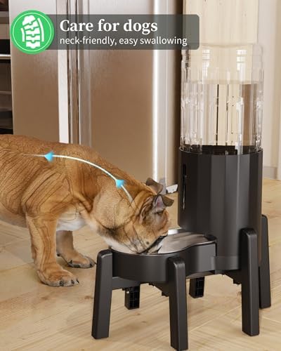 CZPET Dog Water Dispenser Stand, Pet Automatic Feeder Holder [Stand Only] - Image 6