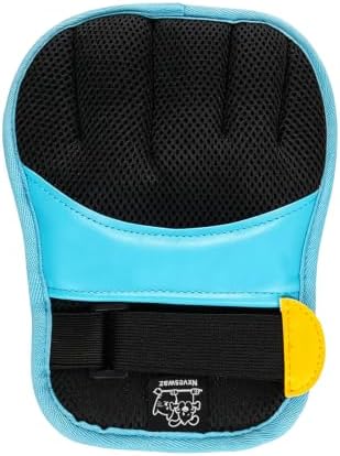 Pet Hair Removal Gloves, Blue, Adjustable Strap, Static Hair Remover for Clothing, Sofa, Car Seat, Reusable by Unknown