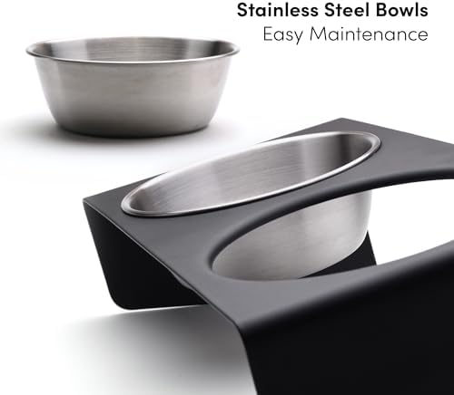 xympo Elevated Pet Bowl, for Cats and Small Dogs - Image 4