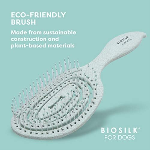 BioSilk for Pets Eco-Friendly Detangling Pin Brush for Dogs - Image 4