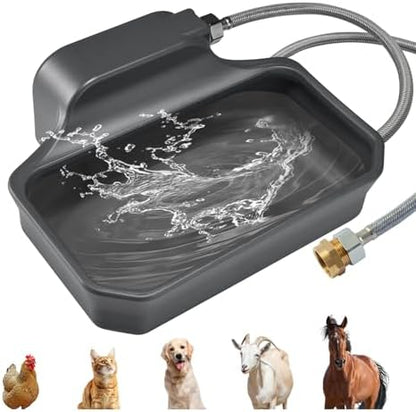 PETTEN Auto Fill Dog Water Bowl, Outdoor 1Gal/3.75L Automatic Dispenser by PETTEN