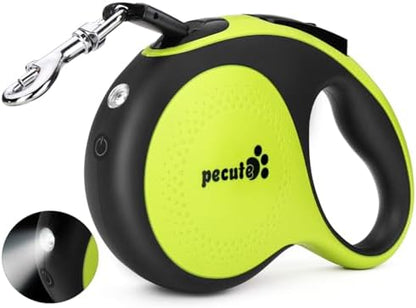 Retractable Dog Leash for Large Dog with Light Rechargeable, 16ft Heavy Duty Retractable Pet Leash with One-Button Control, Anti-Twist Protection, Reflective Leash for Large Dogs Up to 110 lbs - Image 4