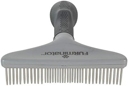 FURminator Grooming Rake Tool for Dogs & Cats With Thick Coats - Image 2