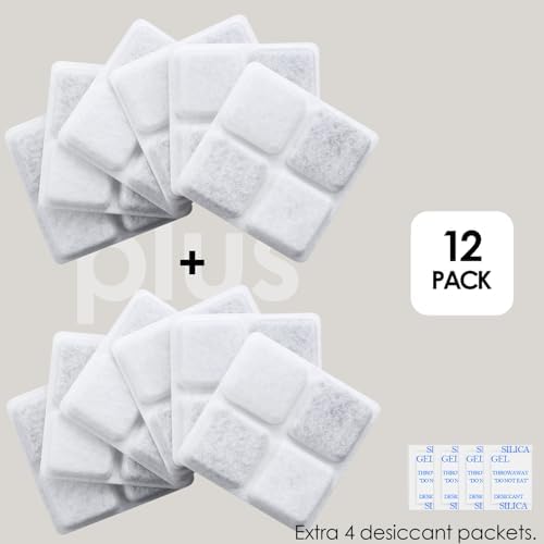 12-Pack 2026 PLUS Pet Food Desiccant Bag,Compatible with Pet Automatic Cat dog Feeders, Desiccant Bag Replacement for Cat Feeder,Maintains Food Freshness - Image 2