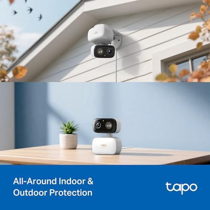 Tapo 3K 5MP Pan/Tilt Indoor/Outdoor Security Camera, Free Person/Vehicle/Baby Cry Detect & 360° Motion Track, Color Night, SD/Cloud, Wrks w/Alexa & Google Home, 2.4 GHz WiFi, HybridCam 360 - Image 2