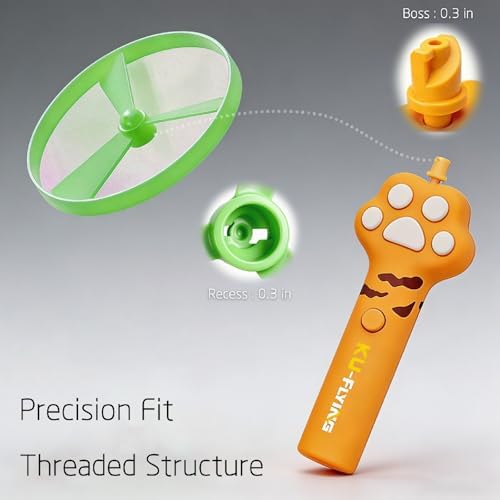 40Pcs Cat Toy Flying Discs, Interactive Cat Fetch Toy for Indoor Cats - Image 2
